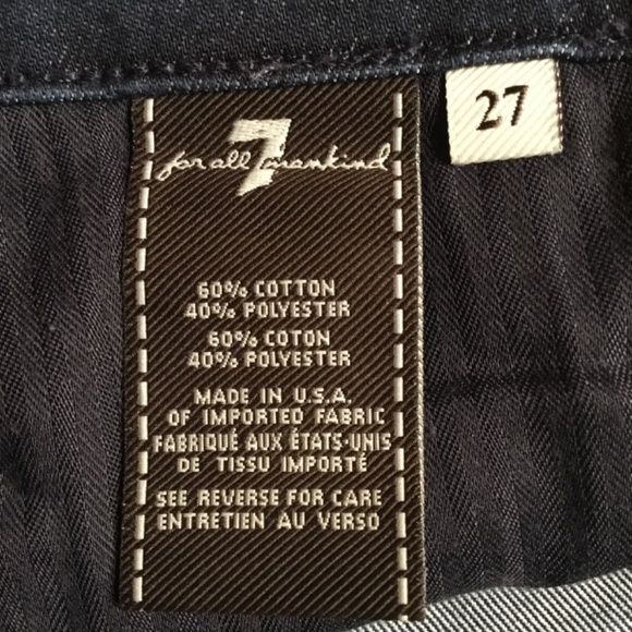 7 for all man kind skinny jeans 29 - Picture 10 of 11